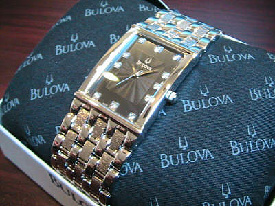 bulova diamond watch - men's diamond watch.